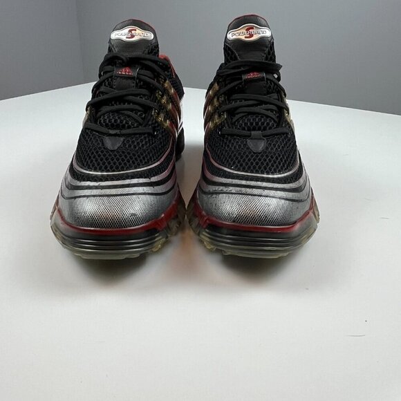 Adidas Powerband men golf shoes black red size 8 #791003 - Picture 5 of 10